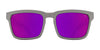 SPY HELM Tech Sunglasses | Size 57 / Black Matte / Happy Gray Green with Black Spectra Mirror