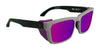 SPY HELM Tech Sunglasses | Size 57 / Black Matte / Happy Gray Green with Black Spectra Mirror