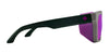 SPY HELM Tech Sunglasses | Size 57 / Black Matte / Happy Gray Green with Black Spectra Mirror