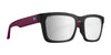 SPY HELM Tech Sunglasses | Size 57 / Black Matte / Happy Gray Green with Black Spectra Mirror