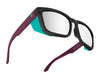 SPY HELM Tech Sunglasses | Size 57 / Black Matte / Happy Gray Green with Black Spectra Mirror