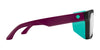 SPY HELM Tech Sunglasses | Size 57 / Black Matte / Happy Gray Green with Black Spectra Mirror
