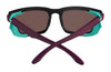SPY HELM Tech Sunglasses | Size 57 / Black Matte / Happy Gray Green with Black Spectra Mirror