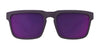 SPY HELM Sunglasses | Size 57 / Black / HD Plus Grey Green