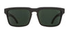 SPY HELM Sunglasses | Size 57 / Black / HD Plus Grey Green