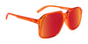 SPY HOTSPOT Sunglasses | Size 59 / Matte Translucent Black / Gray Polar