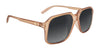 SPY HOTSPOT Sunglasses | Size 59 / Matte Translucent Black / Gray Polar