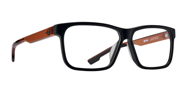 SPY JUSTICE Eyeglasses / Matte Black / Size 57