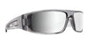 SPY LOGAN Sunglasses | Size 61 / Black Soft Matte / Happy Gray Green