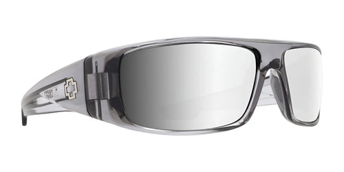 SPY LOGAN Sunglasses / Size 61 / Black Soft Matte / Happy Gray Green