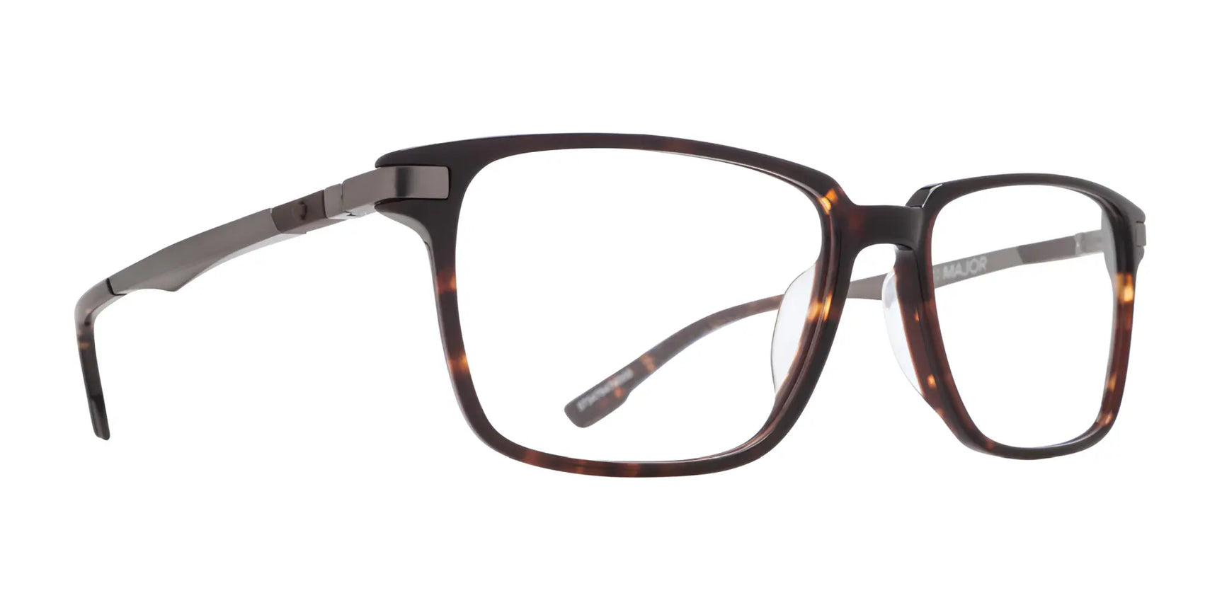 SPY MAJOR Eyeglasses Dark Tortoise SPY MAJOR Eyeglasses Dark Tortoise