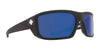 SPY MCCOY Sunglasses | Size 63 / Matte Black / Happy Bronze Polar with Blue Spectra