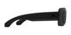 SPY NINETY Six Sunglasses | Size 58 / Clear Smoke / Happy Gray Green with Silver Spectra