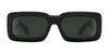 SPY NINETY Six Sunglasses | Size 58 / Clear Smoke / Happy Gray Green with Silver Spectra