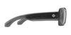 SPY NINETY Six Sunglasses | Size 58 / Clear Smoke / Happy Gray Green with Silver Spectra