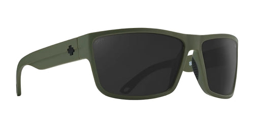 SPY ROCKY Sunglasses / Size 64 / Matte Army Green / Happy Gray