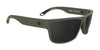 SPY ROCKY Sunglasses | Size 64 / Matte Army Green / Happy Gray