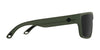 SPY ROCKY Sunglasses | Size 64 / Matte Army Green / Happy Gray