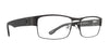 SPY TRENTON Eyeglasses | Size 57 / Brushed Gunmetal Matte Tort
