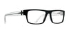 SPY VAUGHN Eyeglasses / Matte Black Gloss Crystal / Size 54
