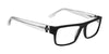 SPY VAUGHN Eyeglasses / Crystal Smoke / Size 54