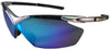 Sundog LIQUID Sunglasses / Silver / Blue Mirror