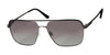 Sun Trends ST230 Sunglasses | Size 58 / Black/Gun