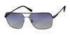 Sun Trends ST230 Sunglasses | Size 58 / Navy/Gun
