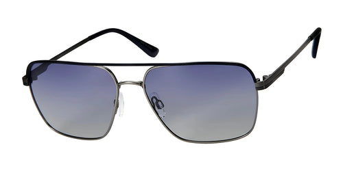 Sun Trends ST230 Sunglasses / Size 58 / Black / Gun