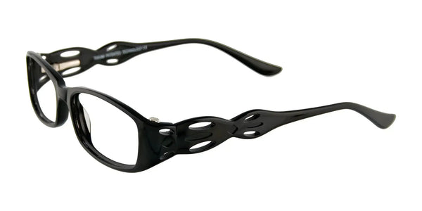 Takumi T9940 Eyeglasses with Clip-on Sunglasses | Size 52 / Black