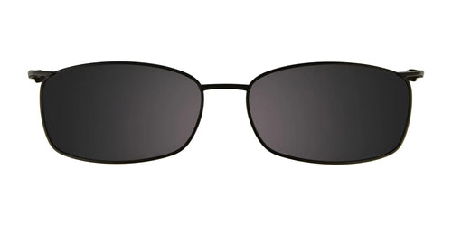 Takumi T9940 Eyeglasses with Clip-on Sunglasses / Size 52 / Black