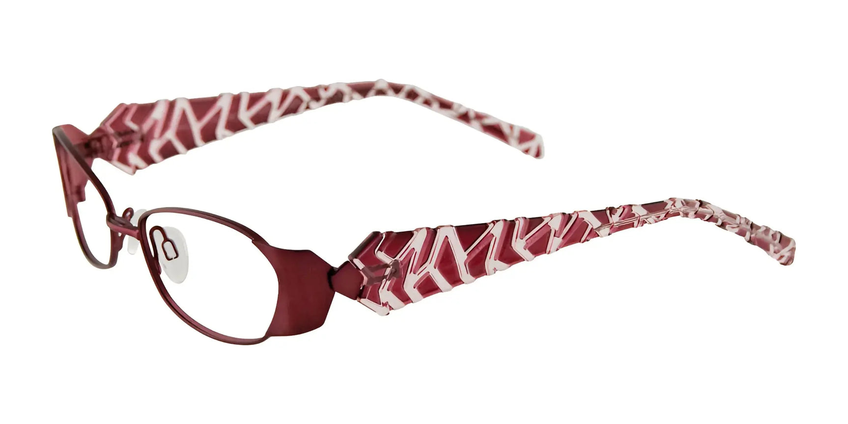 Takumi T9949 Eyeglasses with Clip-on Sunglasses Matt Pinkish Red Takumi T9949 Eyeglasses with Clip-on Sunglasses Matt Pinkish Red