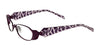Takumi T9949 Eyeglasses with Clip-on Sunglasses | Size 53 / Satin Dark Purple