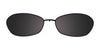 Takumi T9949 Eyeglasses with Clip-on Sunglasses | Size 53 / Dark Chocolate