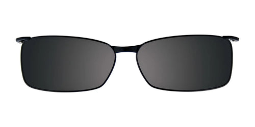 Takumi T9961 Eyeglasses with Clip-on Sunglasses / Size 49 / Black