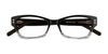 Takumi T9962 Eyeglasses with Clip-on Sunglasses | Size 50 / Black & Clear