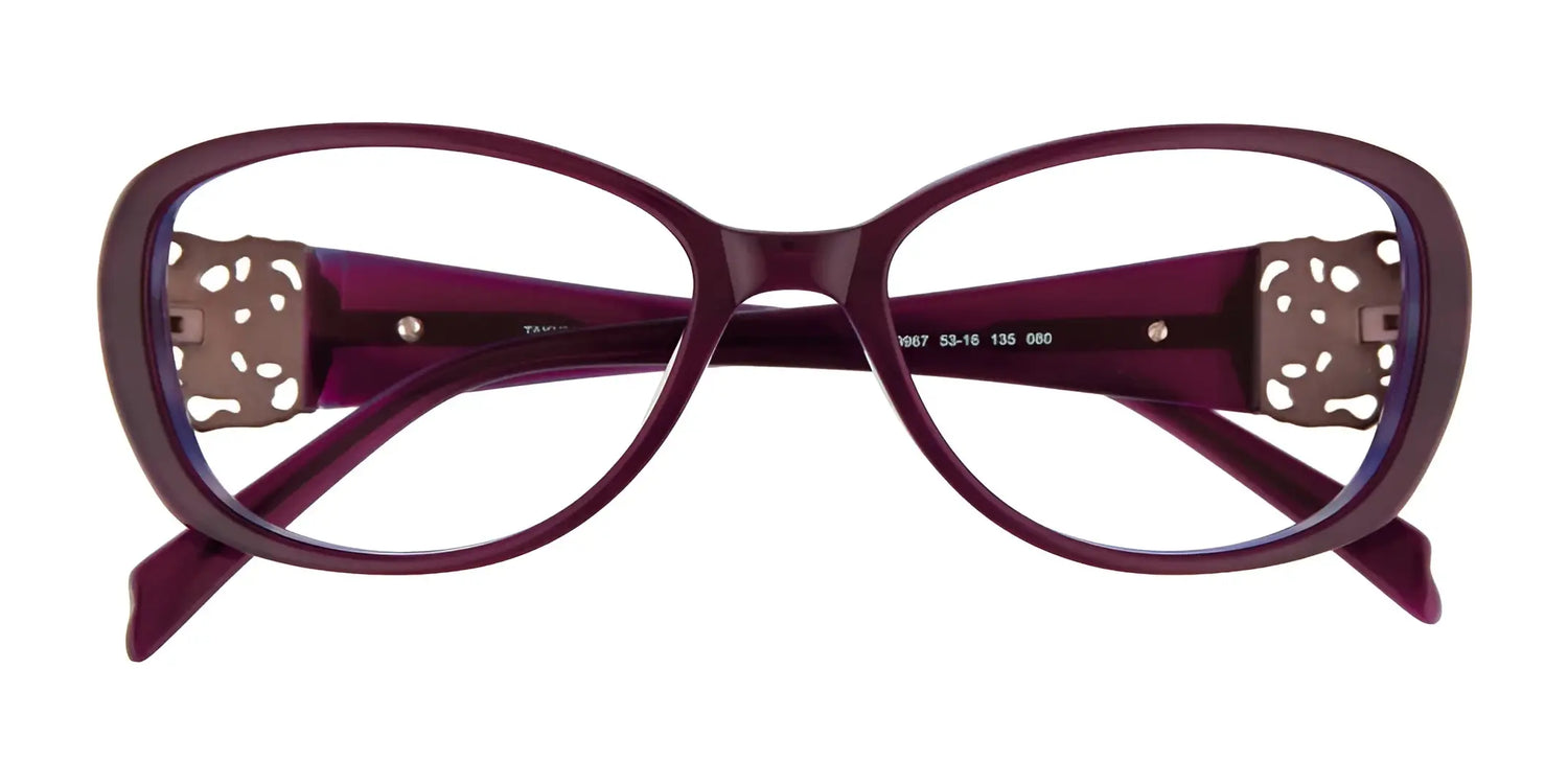 Takumi T9967 Eyeglasses with Clip-on Sunglasses | Size 53 Takumi T9967 Eyeglasses with Clip-on Sunglasses | Size 53