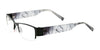 Takumi T9973 Eyeglasses with Clip-on Sunglasses | Size 51 / Matt Black