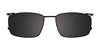 Takumi TK1033 Eyeglasses with Clip-on Sunglasses | Size 53 / Black & Blue
