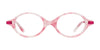 Takumi TK1042 Eyeglasses | Size 40 / Light Blue & Crystal