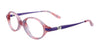Takumi TK1042 Eyeglasses | Size 40 / Lilac & Light Pink