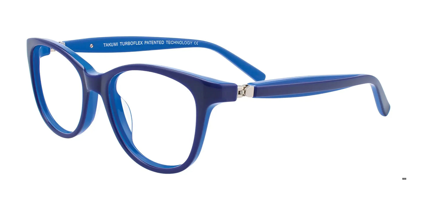Takumi TK1044 Eyeglasses Dark Blue & Blue Takumi TK1044 Eyeglasses Dark Blue & Blue