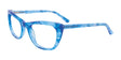 Takumi TK1050 Eyeglasses with Clip-on Sunglasses Marbled Crystal Blue Takumi TK1050 Eyeglasses with Clip-on Sunglasses Marbled Crystal Blue