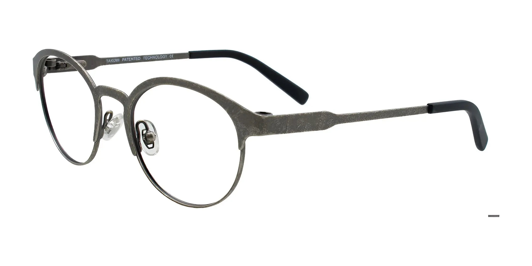 Takumi TK1057 Eyeglasses with Clip-on Sunglasses Matt Steel Takumi TK1057 Eyeglasses with Clip-on Sunglasses Matt Steel