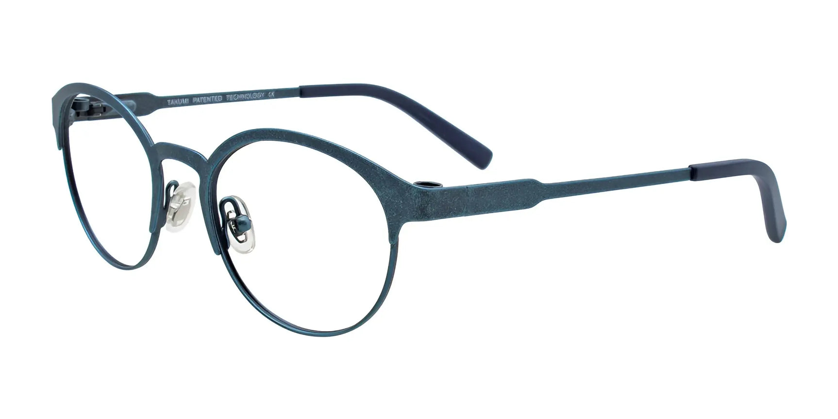 Takumi TK1057 Eyeglasses with Clip-on Sunglasses Matt Blue Takumi TK1057 Eyeglasses with Clip-on Sunglasses Matt Blue