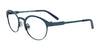 Takumi TK1057 Eyeglasses with Clip-on Sunglasses | Size 45 / Matt Brown