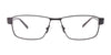 Takumi TK1070 Eyeglasses with Clip-on Sunglasses | Size 56 / Satin Brown