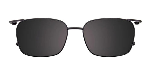 Takumi TK1079 Eyeglasses with Clip-on Sunglasses / Size 51 / Brown Marbled & Grey