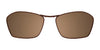Takumi TK1087 Eyeglasses with Clip-on Sunglasses | Size 50 / Satin Brown & Bronze