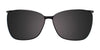 Takumi TK1095 Eyeglasses with Clip-on Sunglasses | Size 52 / Light Pink Crystal